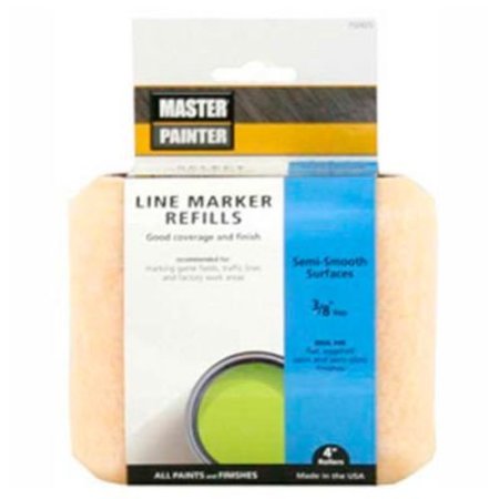 GENERAL PAINT Master Painter 4" Select Specialty Roller Cover, 3/8" Nap, Knit, Semi Smooth, 2 Pack - 702425